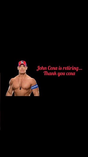 John Cena RETIRES — Farewell to a Legend ❤️ #shorts #JohnCena #CenaRetirement #PWS #WrestlingShorts