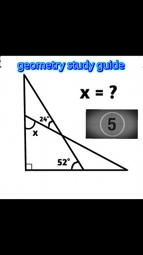 Geometry Study Guide: Quick Maths & Problem Solving