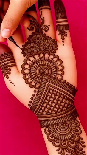simple mehndi design for girls #fyp #stylishmehndi #simplemehndi #foryoupage #fyppppppppp