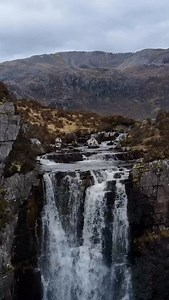 2.8K views · 7.6K reactions | Welcome to the most beautiful waterfall in Scotland gbsct Wailing Widow Falls, Kylesku, Scotland gbsct | A Scots Eye View | Facebook