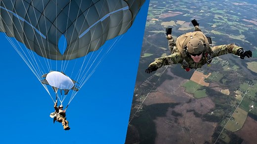 A guide to all the parachutes that American paratroopers 'ride to work'