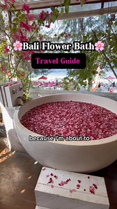Bali Flower Bath Travel Tips! Have you done this before? #bali #flowerbath #baliflowerbath #balitraveltips | Alea Simone
