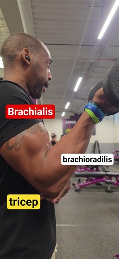 Arm Trick Makes Tricep Twitch Forearm × Forearms MUTANT Crazy Bicep Curl (light Dumbells only) #gym