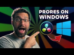 ProRes Encoding NATIVELY IN DAVINCI RESOLVE