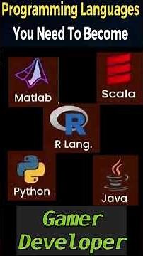 Become a PROGRAMMER 🚀 in 3 minutes: 5 roles, 15 languages ​​that MUST be there! 💻 #coding #careers