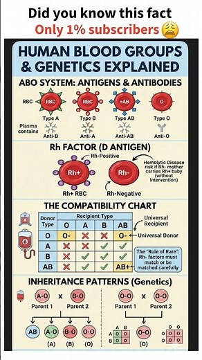Mastering Human Blood Groups 🩸