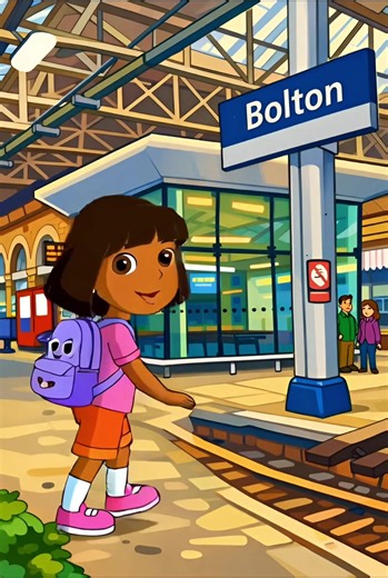 Dora The Explorer Visits Bolton for Car Detailing