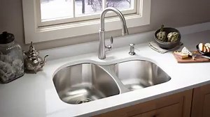 A functional and stylish sink for anyone and everyone. View our wide selection of affordable Sterling sinks. | Sterling Plumbing