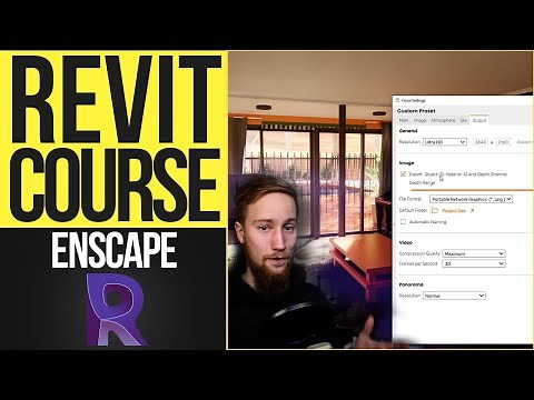 Enscape for Revit Rendering Settings Tutorial | Intermediate Revit Course 17