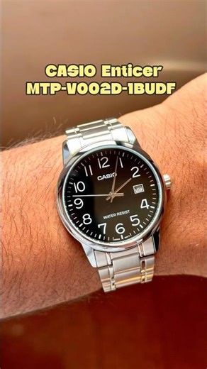 CASIO Enticer MTP-V002D-1BUDF — Classic Elegance That Never Fails ⌚✨ | Best Budget Steel Watch!