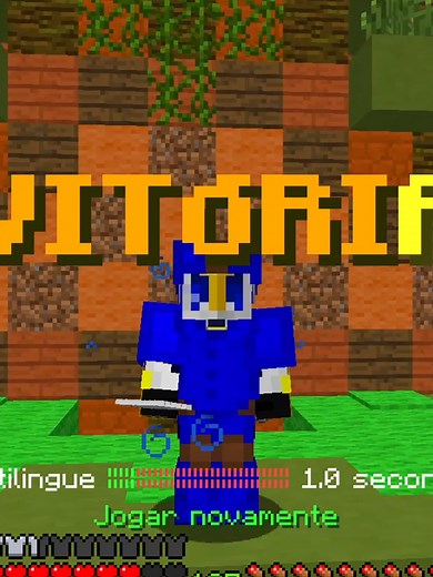 fugindo dos hackers #minecraft #bedwars