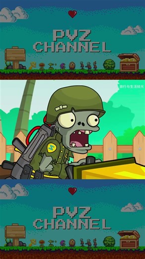 Part 1 🌎💥Plants vs Zombies: World War Gets INSANE #pvz #animation #shorts #funny