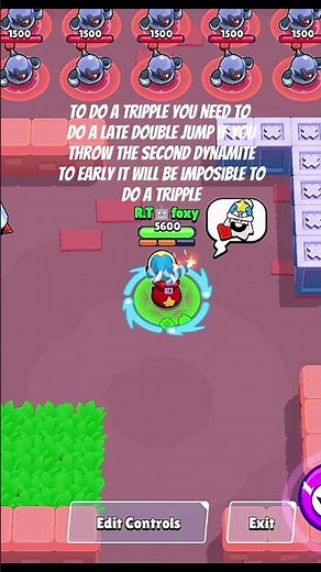 How to Triple Jump with Dyna: dynamike guide #dynamike #brawlstarstipsandtricks