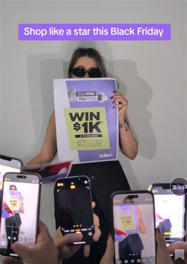 Spend $50 with Zip for your chance to win 1 of 6 $1k cash prizes. Get what you want and what you need 😎. *Spend $50 or more in one transaction between 00:01 AEDT 25/11/2024 and 11:59PM AEDT 2/12/2024 to go into the draw to win 1 of 6 $1000 Zip credit prizes. T&Cs apply, see https://zip.co/au/black-friday. SA Permit No. T24/2028. ACT Permit No. TP 24/02644. \t #ZipAU #BlackFridayAustralia #CompetitionAU #Blackfridaydeals