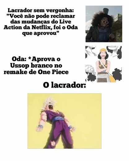 #anime #memes #culturawoke #lacração #onepiece #netflix #dragonball