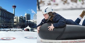 Life-size curling is coming to Olympic Plaza next month for a human bonspiel | Events