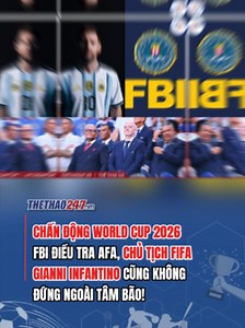 AFA bị FBI điều tra, Chủ tịch FIFA cũng bị yêu cầu điều tra. Chuyện gì đang xảy ra? #thethao247 #WorldCup2026 #worldcup #SportsONTIKTOK #afa #infantino #argentina #messi