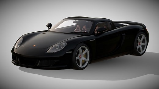 2004 Porsche Carrera GT - Download Free 3D model by Ddiaz Design (@ddiaz-design)