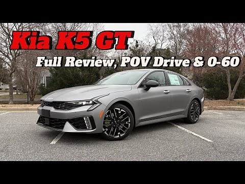 2025 Kia K5 GT is a Rocket Disguised as a Family Sedan! Full Review & 0-60