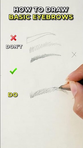 Basic Eyebrow Drawing Tutorial | Do’s & Don’ts for Realistic Brows