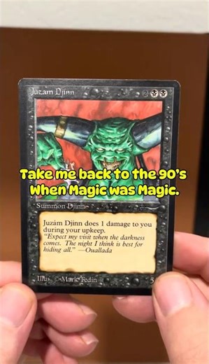 Vintage Magic Cards That Take You Back… 🎴✨ #mtg #nostalgia #shorts