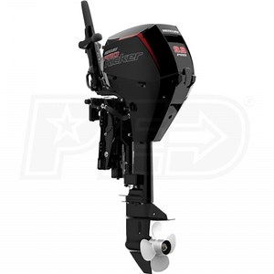 Mercury Command Thrust 9.9 HP (25") Shaft Gas Powered Outboard Motor w/ Electric Start & Power Tilt | Mercury Marine 1F10461KK