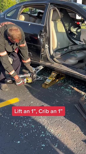 Amkus Spreader and Power Hawk Auto Crib-it for Quick Car Lift