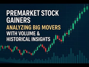 Premarket Stock Gainers Analyzing Big Movers with Volume & Historical Insights