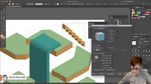Isometric Art in Adobe Illustrator Part 2