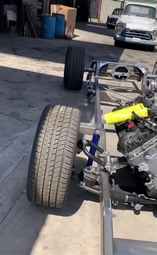 1953-56 Ford F100 Chassis Custom Build on Air Bags