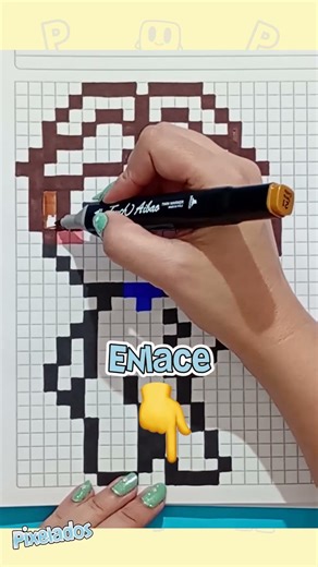 This is how I drew Eleven from Stranger Things - PIXELATED