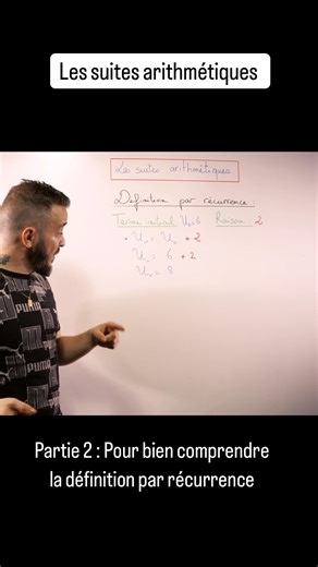 Deuxième couplet de la chanson pour bien comprendre la définition par récurrence d’une suite arithmétique. Un chapitre important au #lycée #maths #apprendreensamusant #apprendreautrement | A'Rieka Officiel