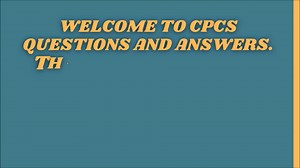 Free CPCS Theory Test For A 61 Appointed Person 79 Questions And Answers 2022 UK.