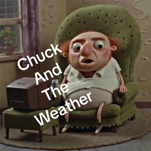 Chuck hates the weatherman. He’s always gloom and Dumm about everything. #Animation #Weatherman #Weather #Cartoon.