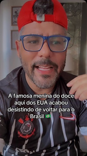 Santiago on Instagram: "A menina do doce desistiu de voltar para o Brasil 🇧🇷 #usa #meninadodoce #vidanoseua #imigração"