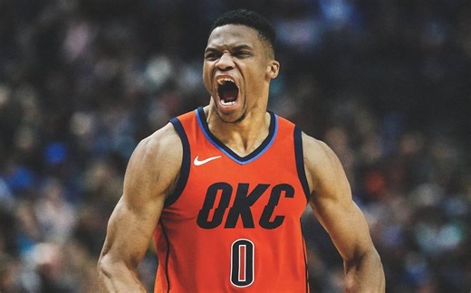 超强冲击力！威斯布鲁克劲爆高光时刻混剪集锦