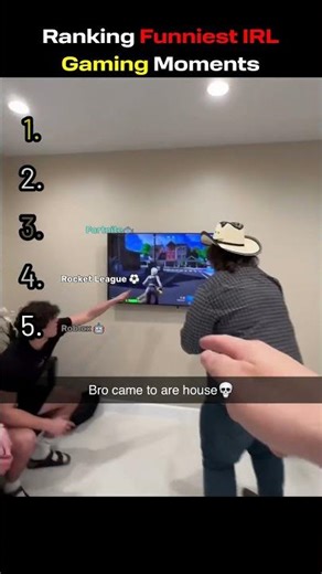 Ranking Funniest IRL Gaming Moments