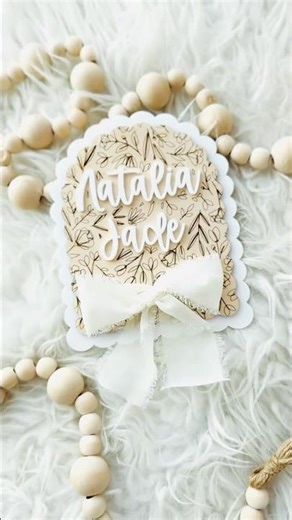 Let’s Create: Personalized Signage #diy