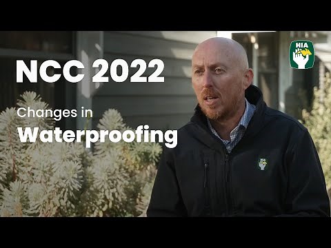 NCC 2022 Changes in Waterproofing