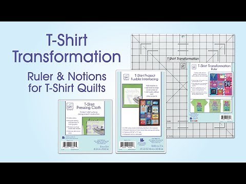 June Tailor T-Shirt Quilting Ruler and Products
