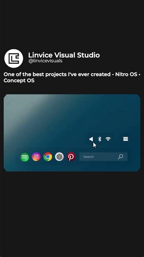 One of the Best • Nitro OS || UI Design || #shorts #trending