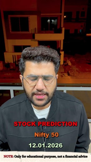 Tomorrow Monday Market Prediction | Nifty 50 market Prediction | 12 Jan 2026