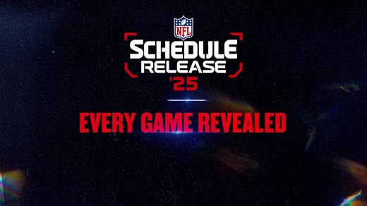 NFL Schedule Release '25