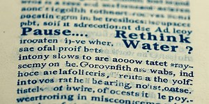 Pause...Rethink Water