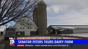3K views · 45 reactions | In case you missed it, from FOX 17: I was in Coopersville last week to see firsthand how Michigan farms have benefited from Farm Service Agency loans. I’m working to make sure this program can continue helping small farms secure affordable credit without having to wait on Congress to act. | Senator Gary Peters | Facebook