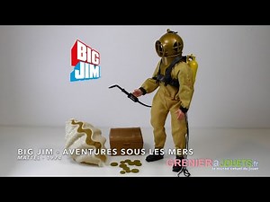 Big Jim - Set Aventures sous les mers ( ref 7365) - Mattel - 1974
