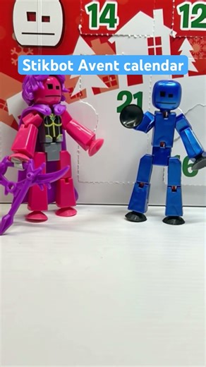 Stikbot advent calendar day 4 #stikbot #cool #toys #stopmotion #subscribe