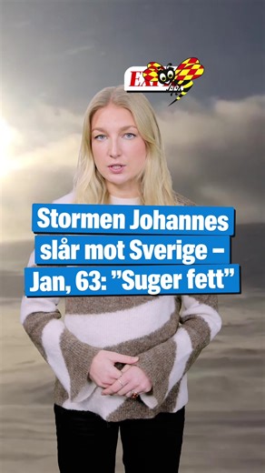 Stormen Johannes: Kraftiga vindar och vädervarningar