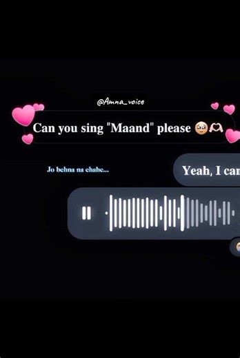 Amna Voice Cover Song Performance