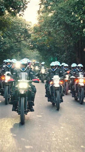 Hero MotoCorp on Instagram: "Hero Tiranga Trails 2025 stands as a tribute to shared values, discipline, excellence, and service to the nation. As the Armed Forces rode into Hero Premia, Rudrapur, the moment represented more than a welcome. Powered by the Xpulse 210 and shaped by demanding routes, the journey brought together performance on the road and purpose beyond it. Hero Premia emerged not merely as a premium space, but as a destination that honours meaningful journeys and the people behind